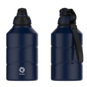 Бутылка спортивная (туристическая фляга) с магнитной крышкой 2200 мл FJbottle KJ-LK2200 темно-синий