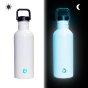 Светящаяся бутылка для воды FJbottle KJ-YG1000 белый