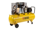 Воздушный компрессор Denzel BCI4000-T/100 ременной привод, 4,0 кВт, 100 литров, 690 л/мин 58123