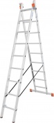 KRAUSE Двухсекционная универсальная лестница Dubilo, 2x9, MONTO
