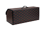 Ящик в багажник автомобиля, кофр (органайзер), размер L, черный-красный TR-L-BR
