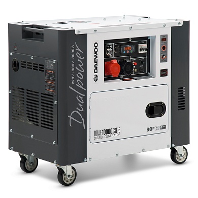 Дизельный генератор Daewoo DDAE 10000DSE-3 (двухрежимный 380/220В)